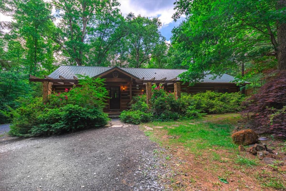 Waterfront Mountain Cabin With Hot Tub Villa Blue Ridge Exterior photo