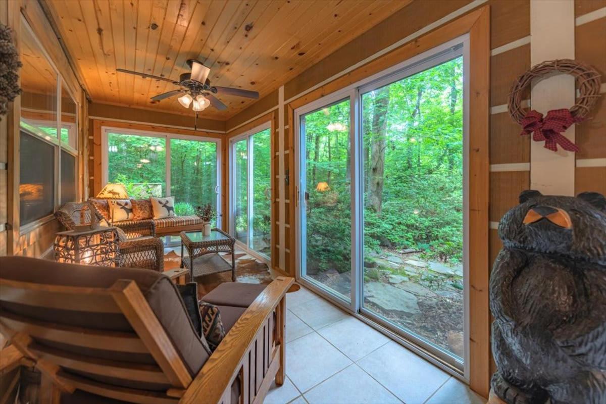 Waterfront Mountain Cabin With Hot Tub Villa Blue Ridge Exterior photo