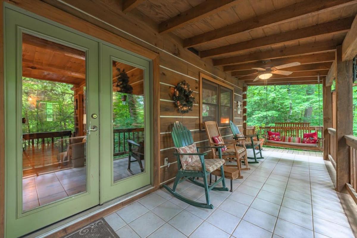Waterfront Mountain Cabin With Hot Tub Villa Blue Ridge Exterior photo